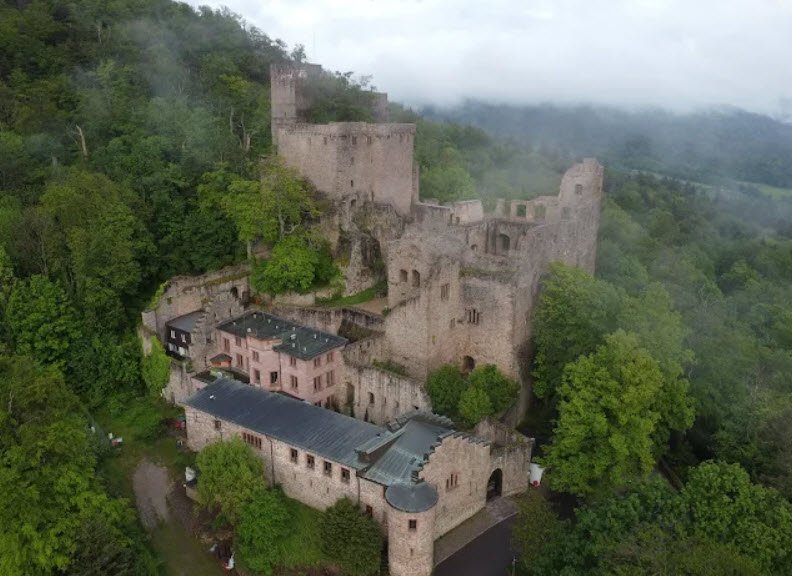 Altes Schloss zu Hohenbaden, Germany